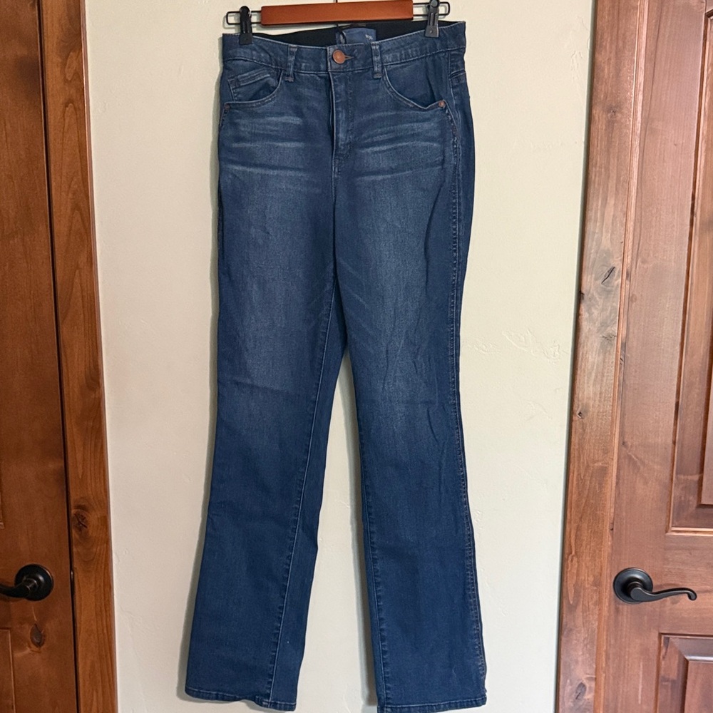 Democracy Dark Blue Straight Leg Jeans